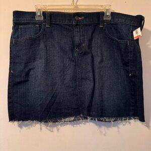 NEW denim jean mini skirt from Old Navy size 16